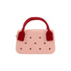 Hole Mini Handbags Pink